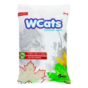 🐾 WCATS – Arena Premium para Gatos 100% Natural (5kg)